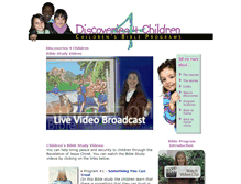 Tablet Screenshot of discoveries4children.com